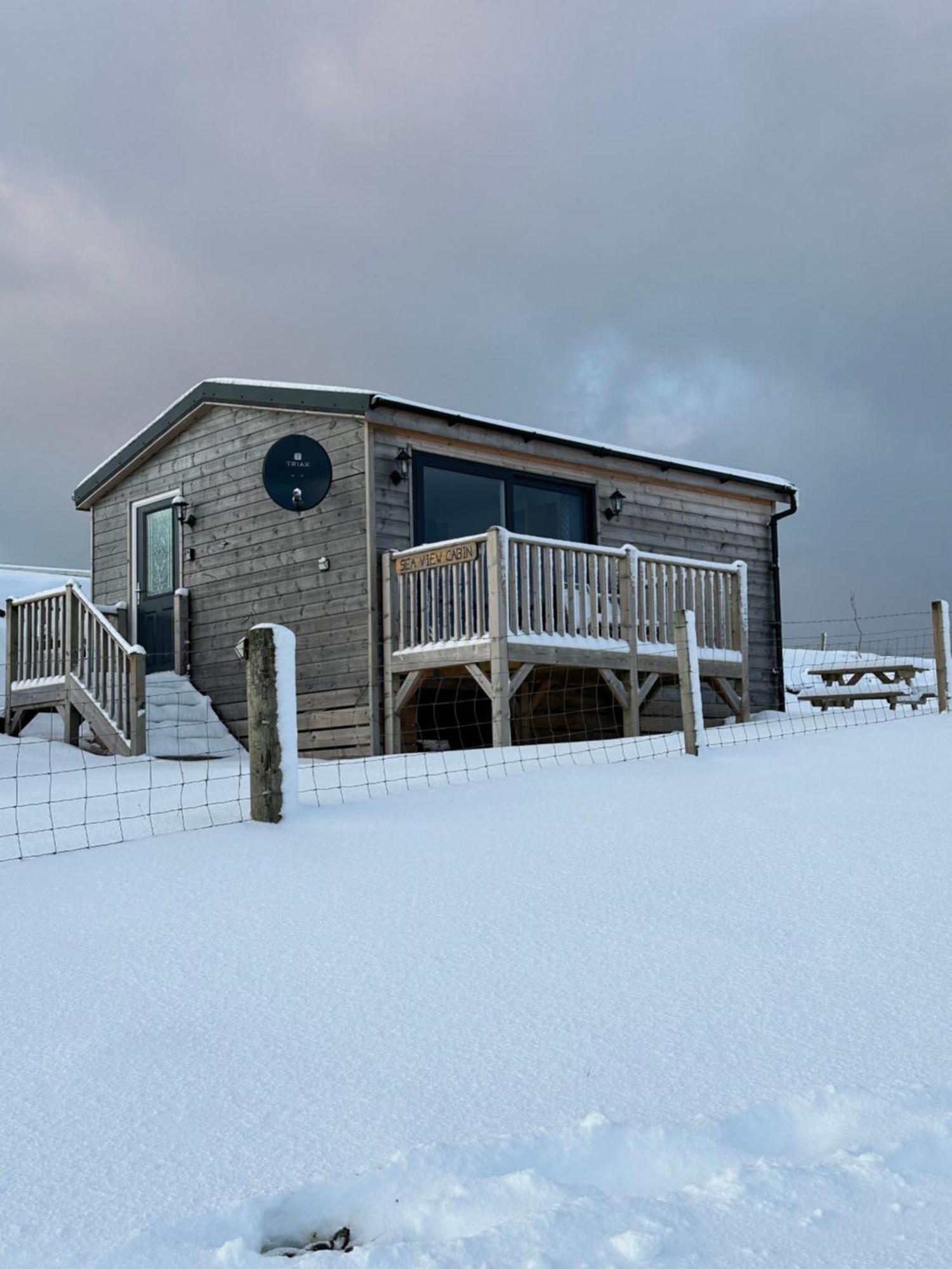 Sea View Cabin Clashnessie Exterior foto